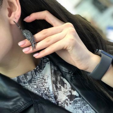 Серьги  LUX-11339