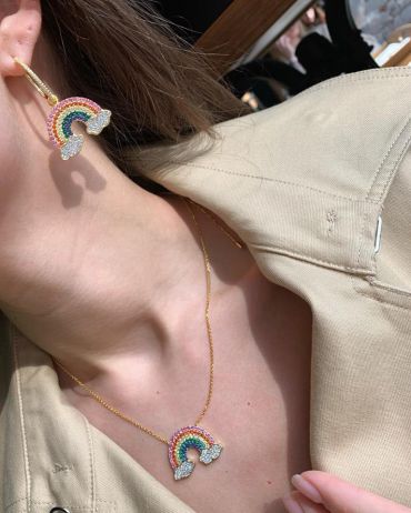 Серьги  LUX-11341