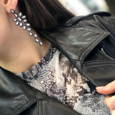 Серьги  LUX-11340