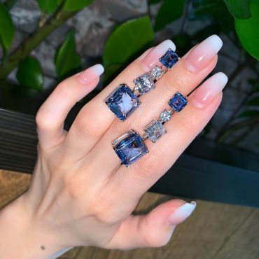 Серьги  LUX-13753