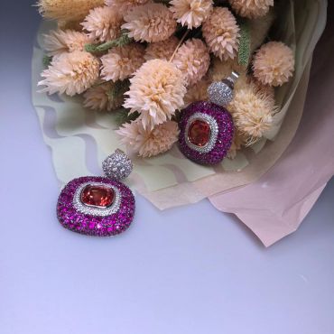 Серьги  LUX-10393