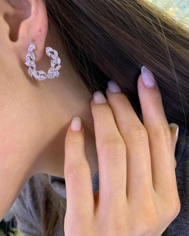 Серьги  LUX-23484