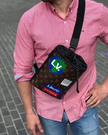 Сумка мужская через плечо Louis Vuitton LUX-14225
