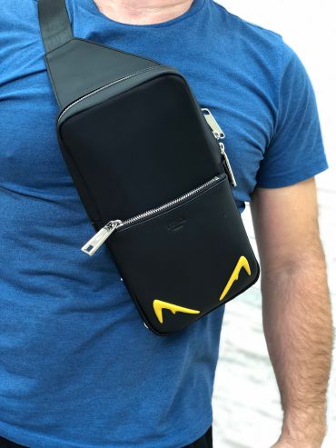 Сумка мужская через плечо Fendi LUX-15848