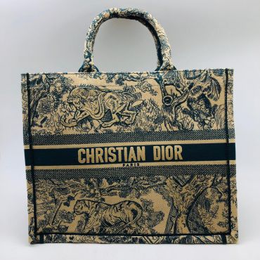 Сумка женская Book Tote Toile de Jouy Christian Dior LUX-7482