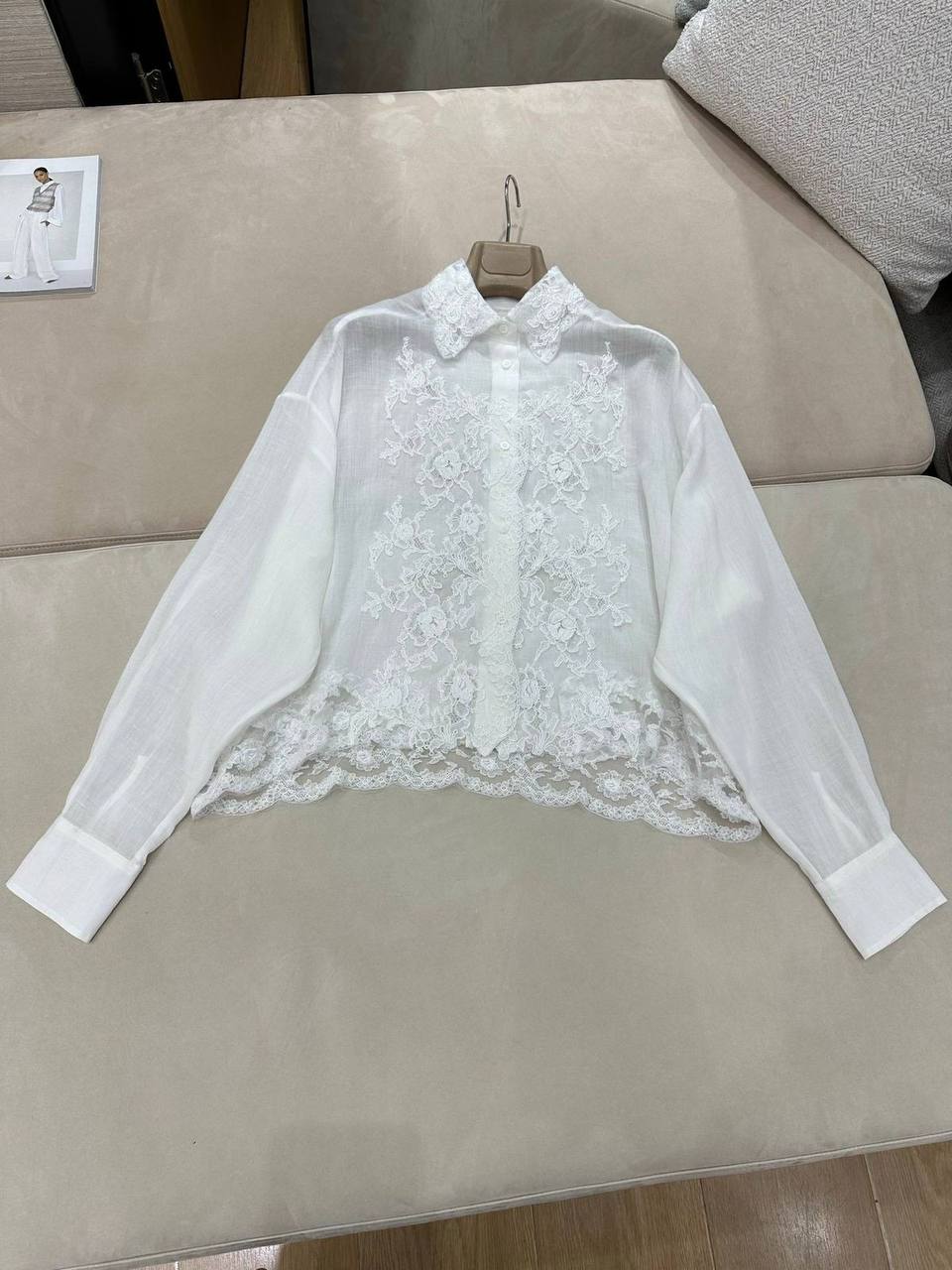 Рубашка Ermanno Scervino LUX-133258 фото Рубашка Ermanno Scervino Артикул LUX-133258