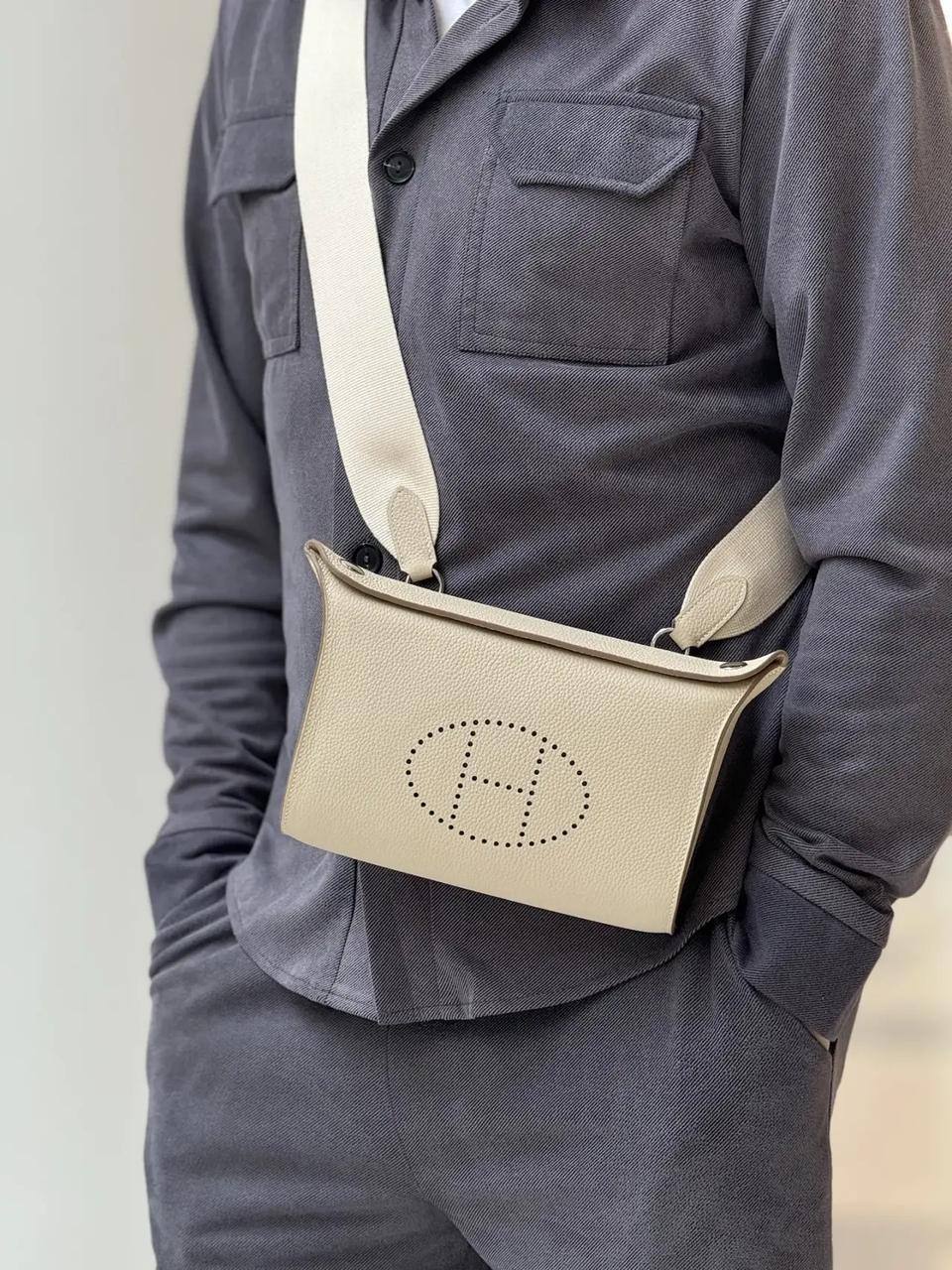 Сумка мужская Hermes LUX-133261 фото Сумка мужская Hermes Артикул LUX-133261