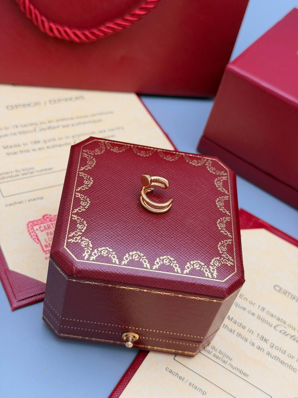 Кафф Cartier LUX-133450 фото Кафф Cartier Артикул LUX-133450