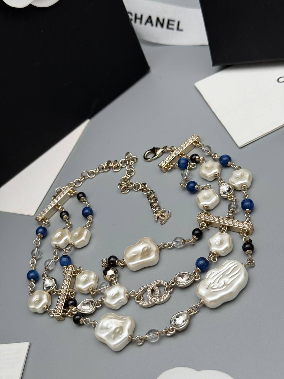 Колье Chanel LUX-133483 фото Колье Chanel Артикул LUX-133483