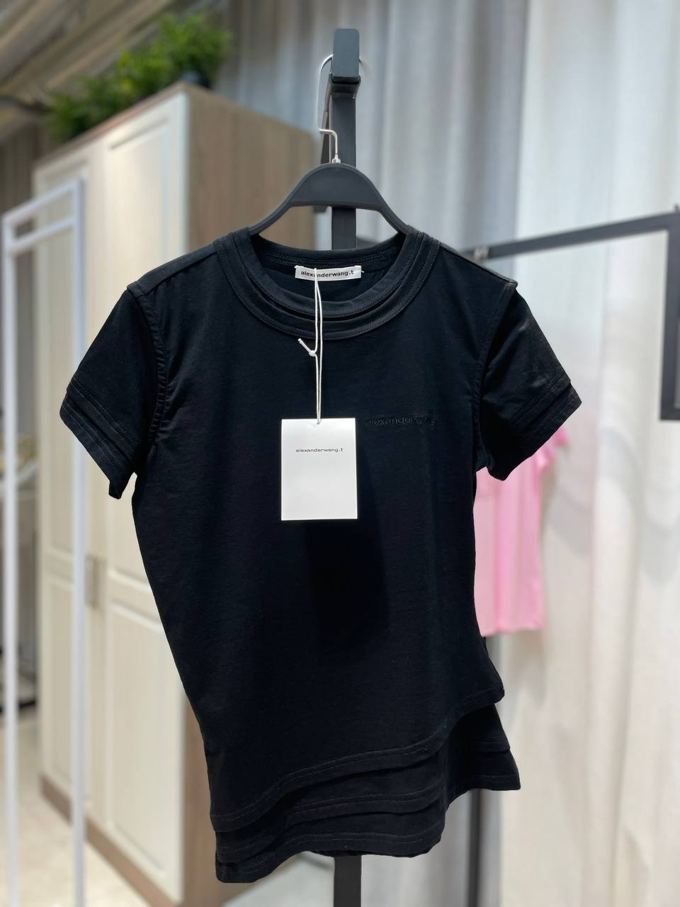 Футболка женская Alexander Wang LUX-133530 фото Футболка женская Alexander Wang Артикул LUX-133530