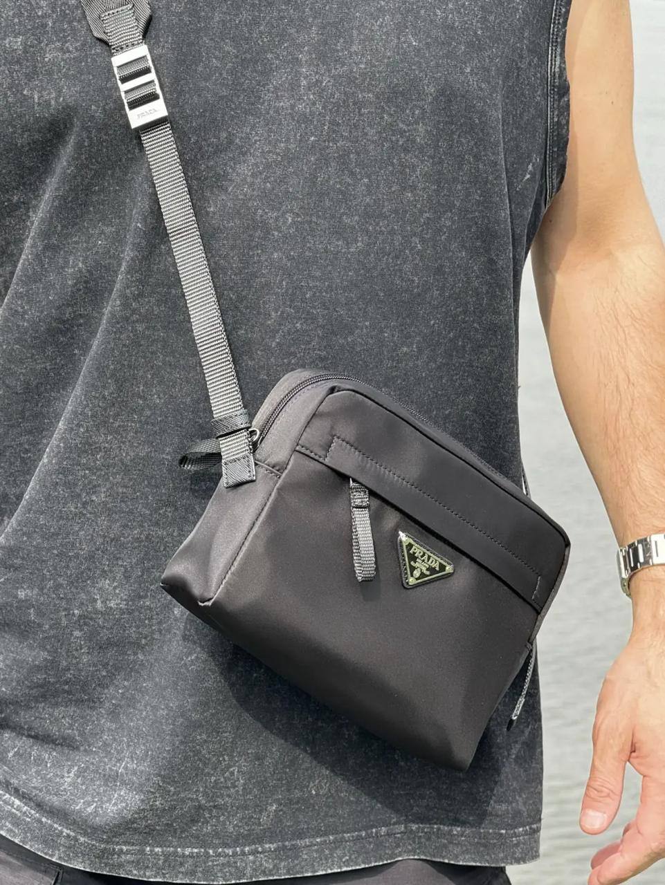 Сумка мужская Prada LUX-133862 фото Сумка мужская Prada Артикул LUX-133862