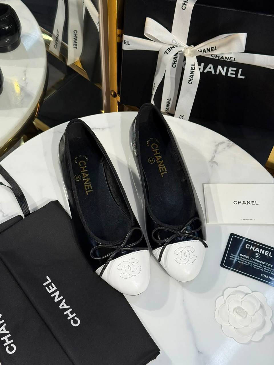 Балетки Chanel LUX-134639 фото Балетки Chanel Артикул LUX-134639