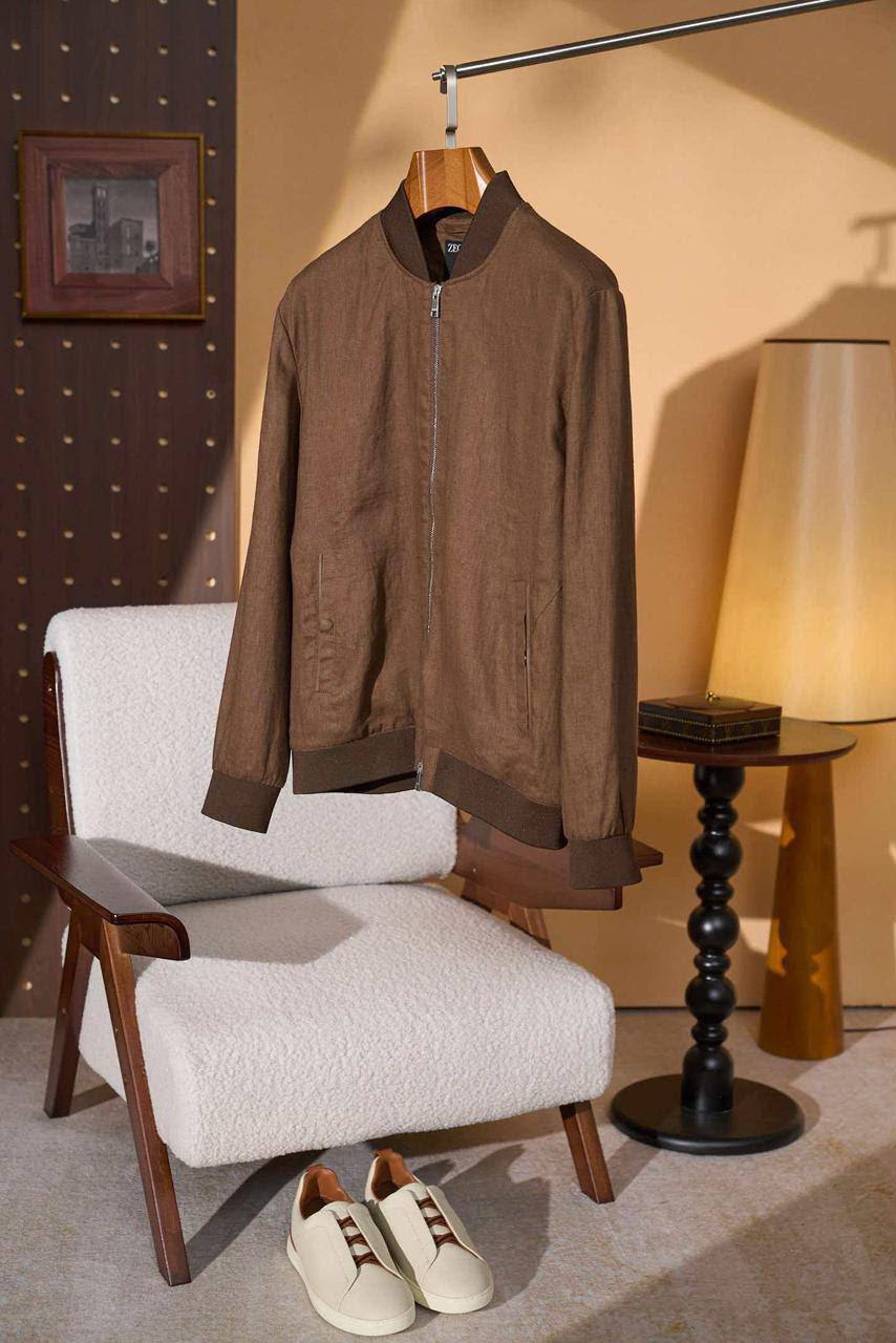 Бомбер ZEGNA LUX-134850 фото Бомбер ZEGNA Артикул LUX-134850