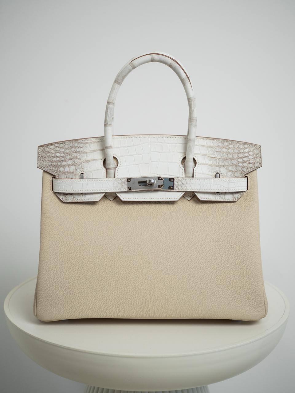 Сумка женская Birkin 30, PHW Hermes LUX-134869 фото Сумка женская Birkin 30, PHW Hermes Артикул LUX-134869