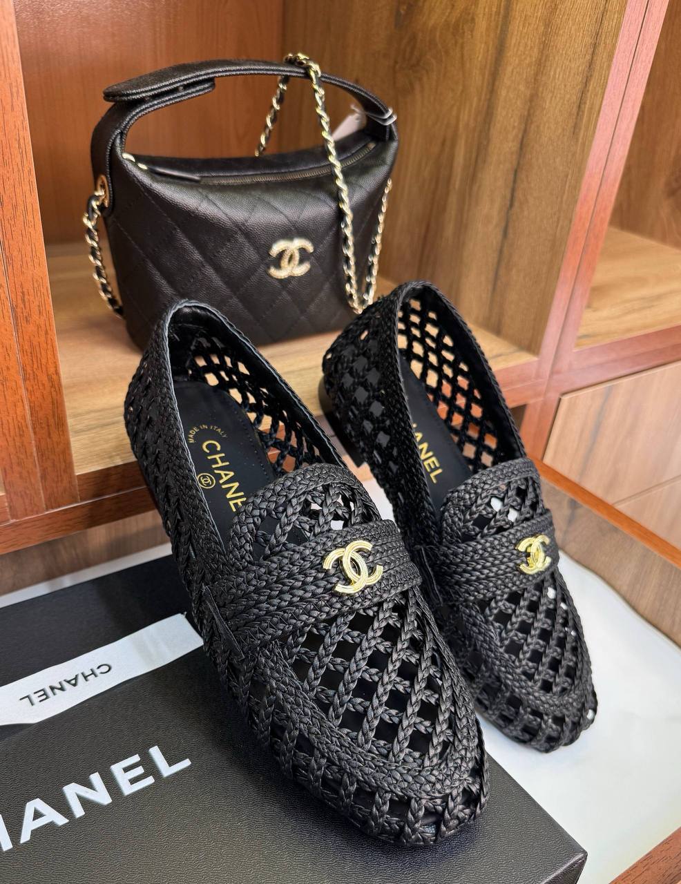 Лоферы Chanel LUX-134909 фото Лоферы Chanel Артикул LUX-134909