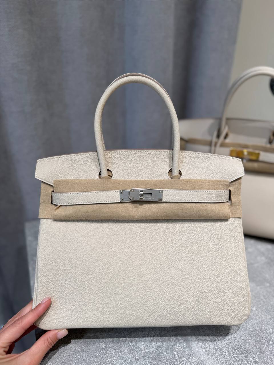 Сумка женская Birkin, 30 Hermes LUX-134987 фото Сумка женская Birkin, 30 Hermes Артикул LUX-134987