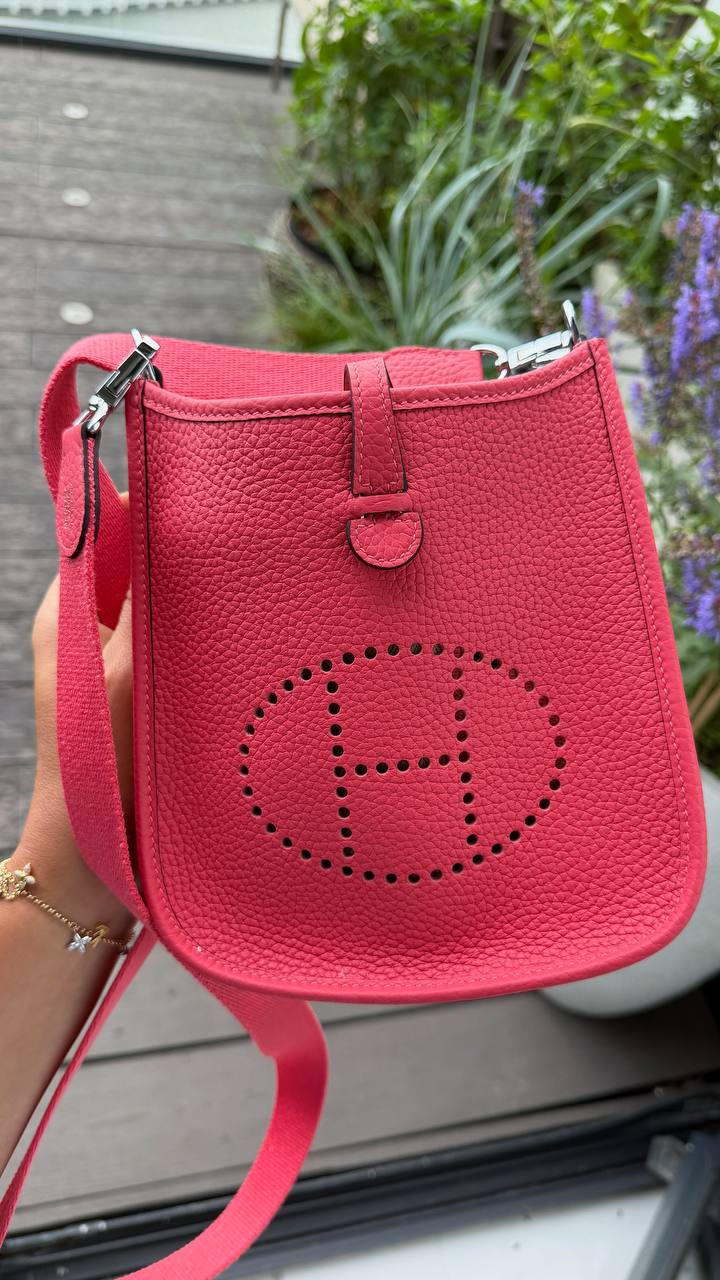 Сумка женская Evelyne mini Hermes LUX-135124 фото Сумка женская Evelyne mini Hermes Артикул LUX-135124