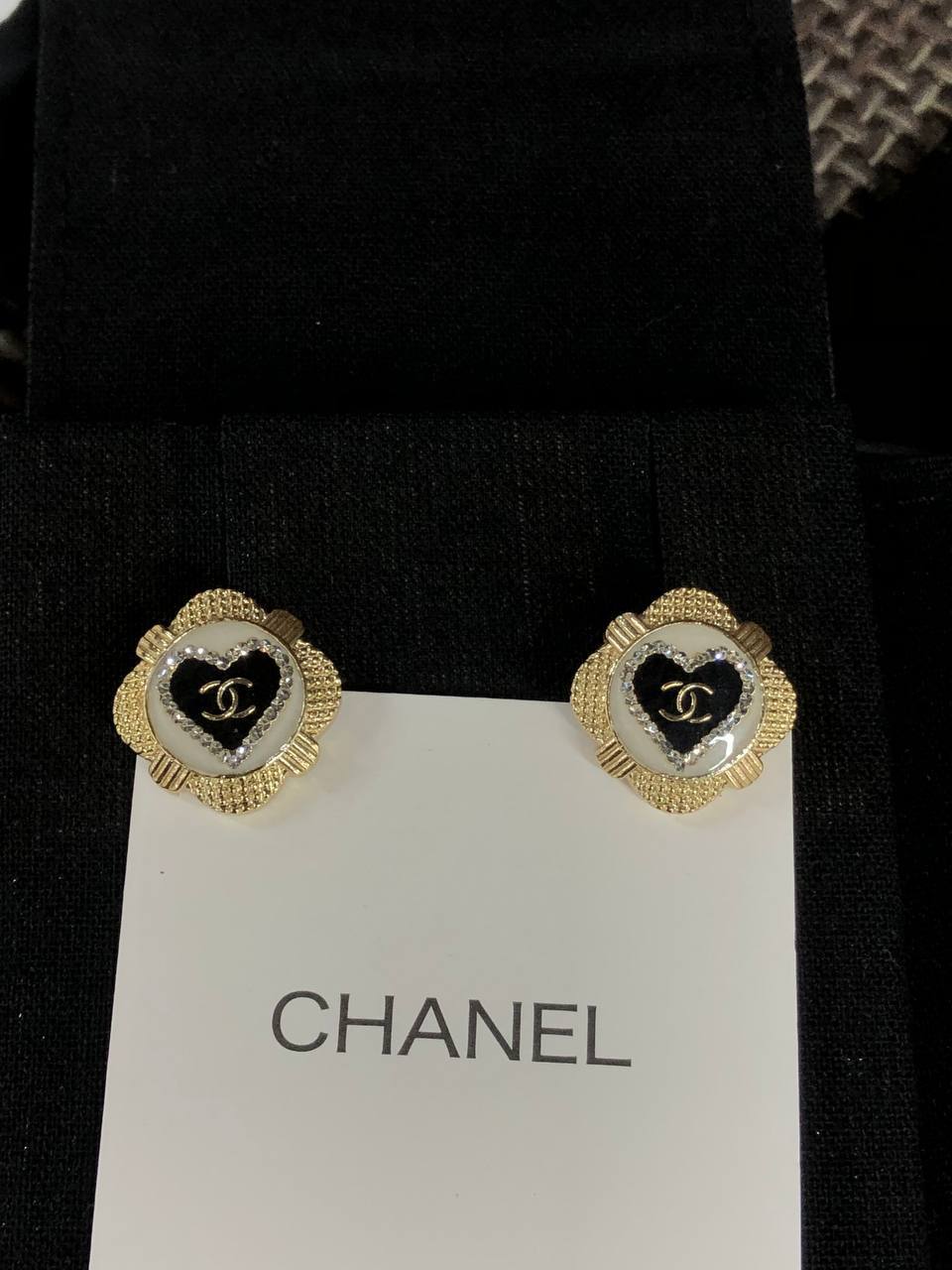 Серьги Chanel LUX-135266 фото Серьги Chanel Артикул LUX-135266