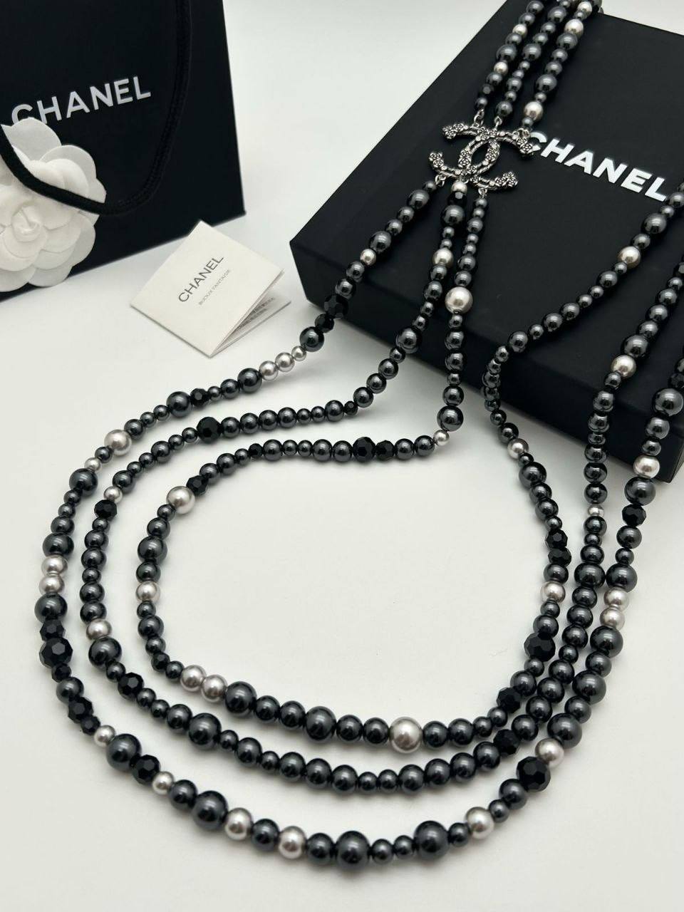 Бусы Chanel LUX-135286 фото Бусы Chanel Артикул LUX-135286