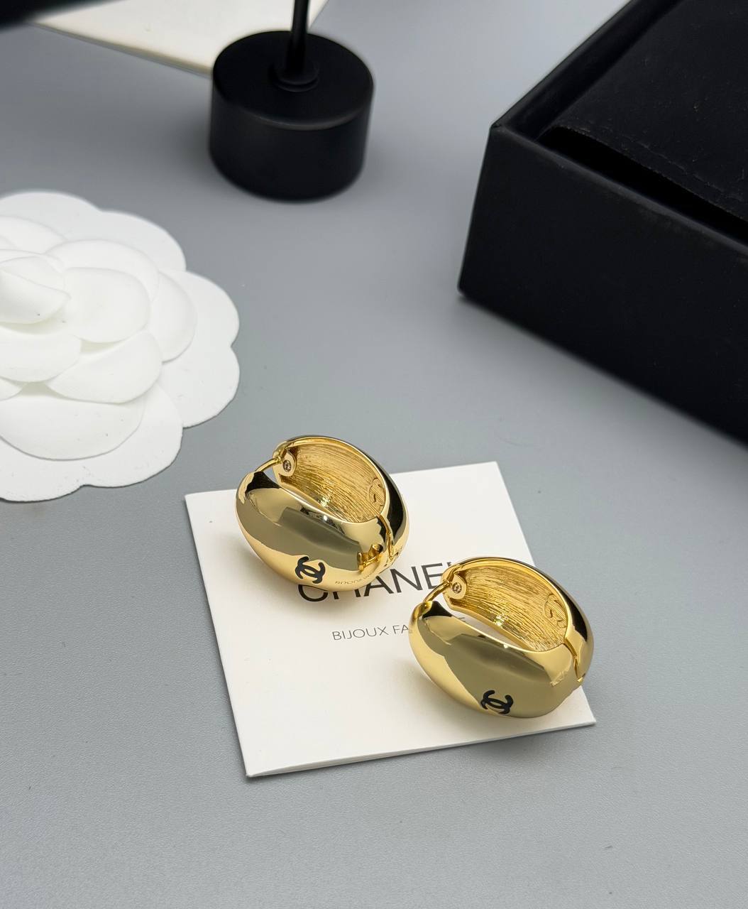 Серьги Chanel LUX-135397 фото Серьги Chanel Артикул LUX-135397