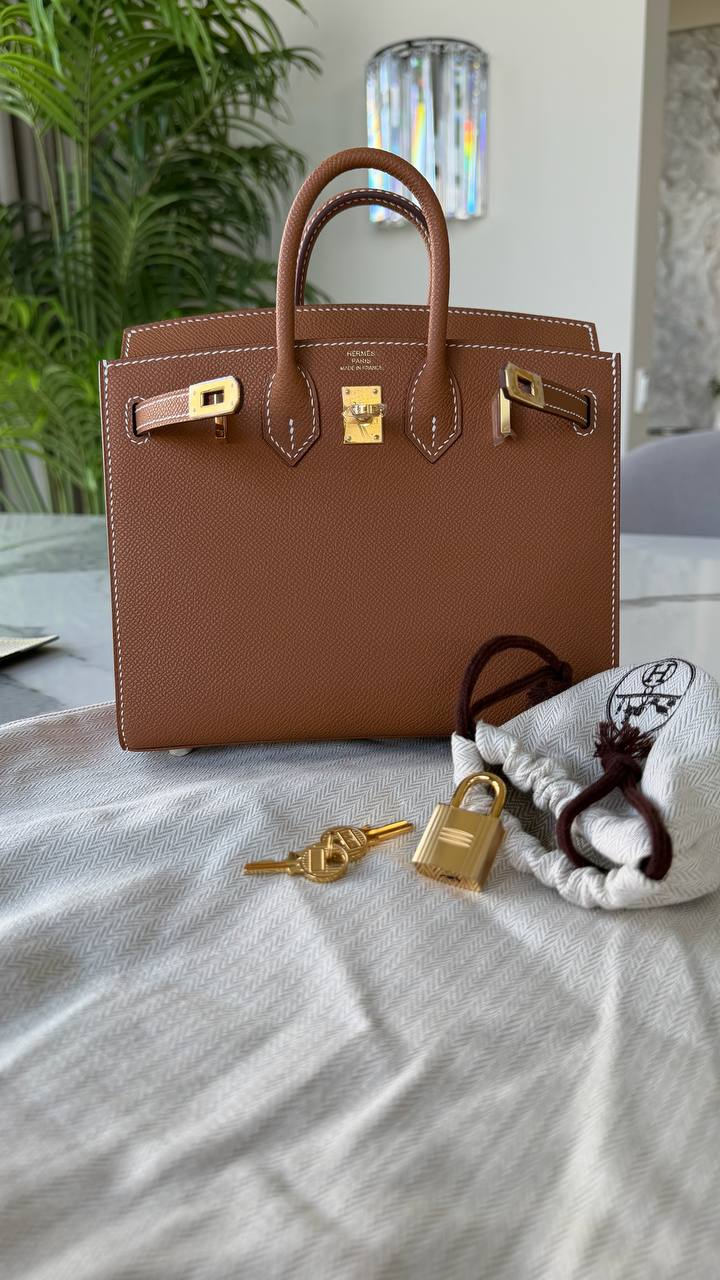 Сумка женская Birkin 20 , Epsom Hermes LUX-135453 фото Сумка женская Birkin 20 , Epsom Hermes Артикул LUX-135453