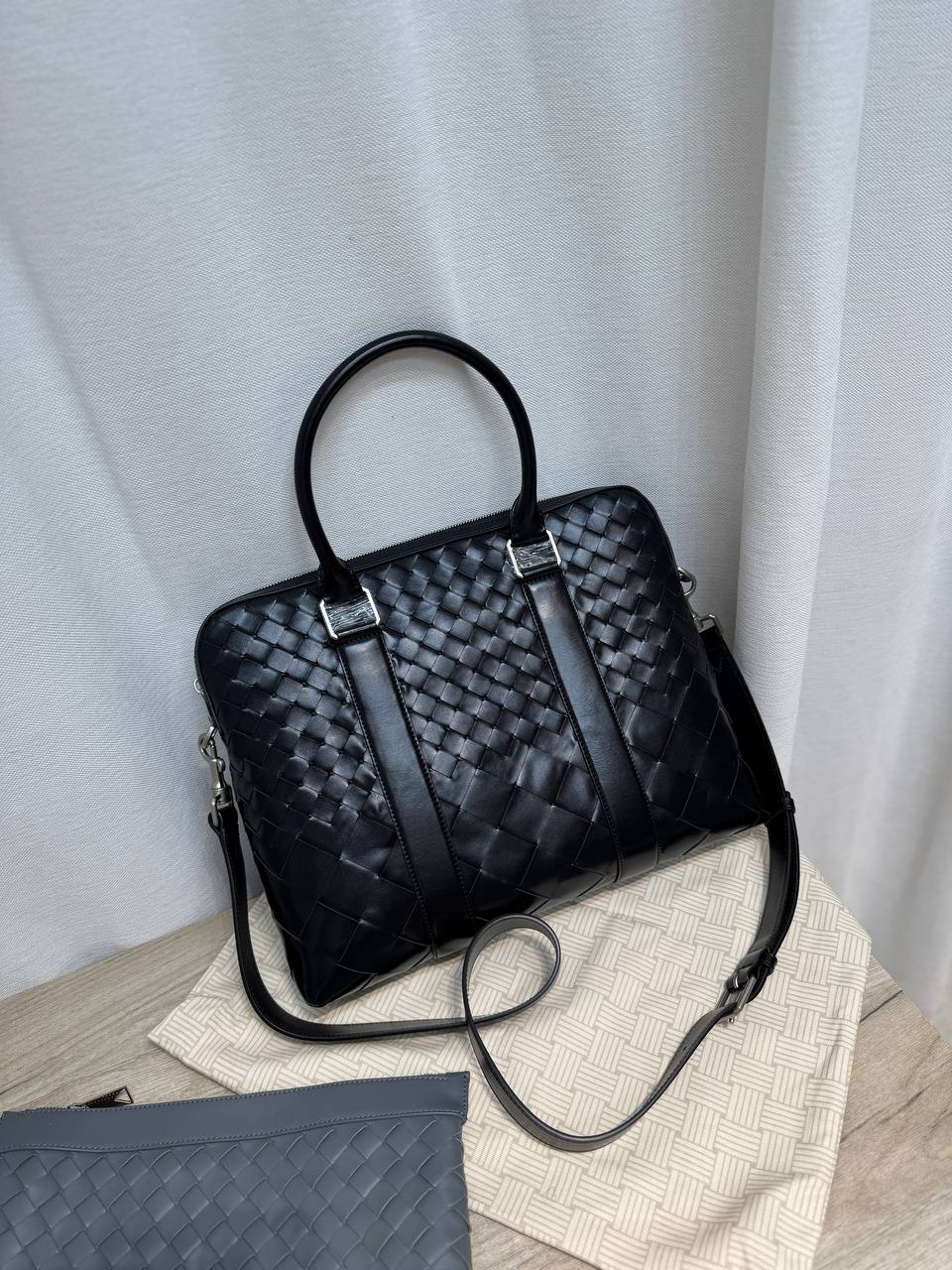 Портфель Bottega Veneta LUX-135512 фото Портфель Bottega Veneta Артикул LUX-135512