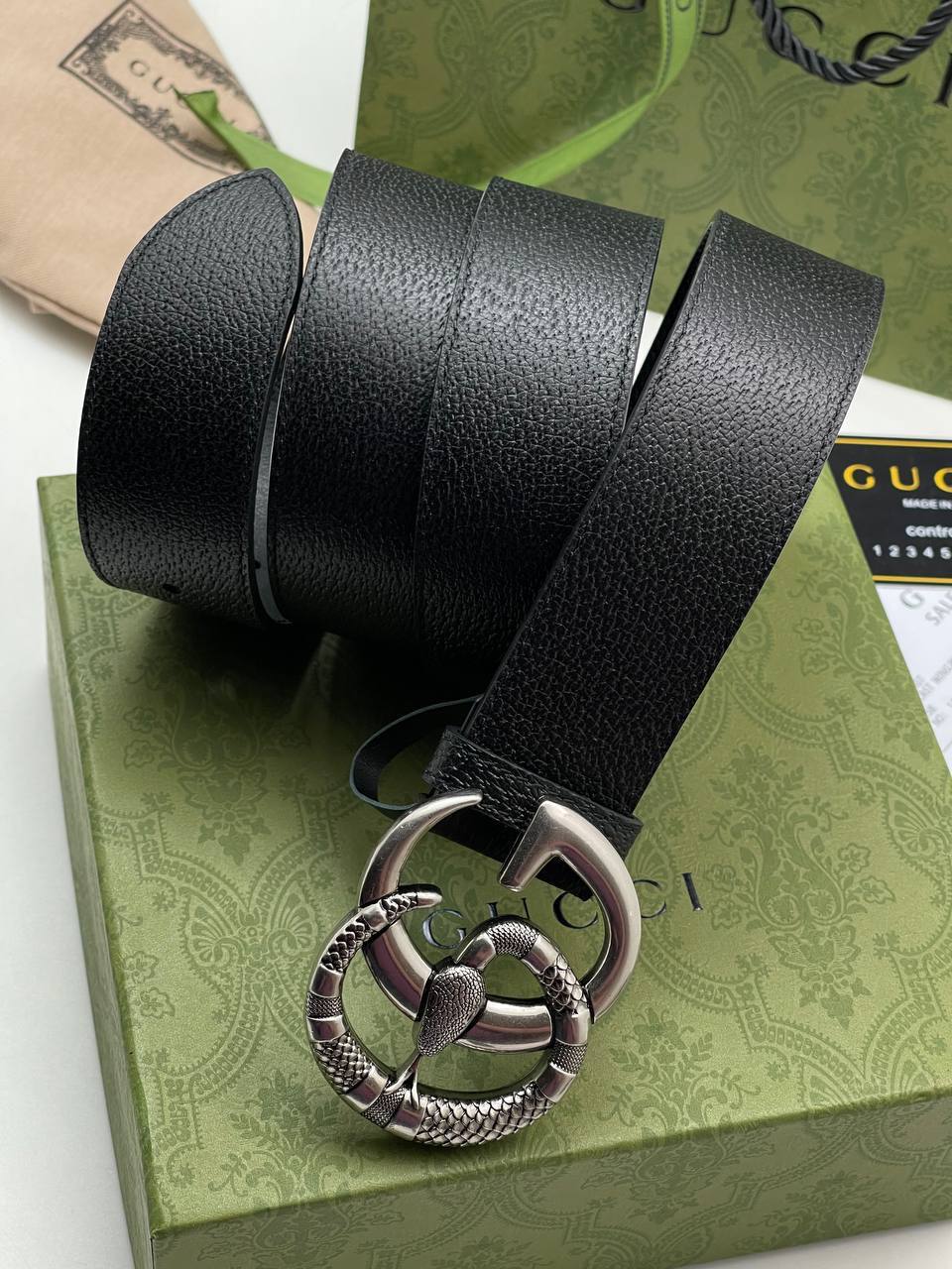 Ремень мужской Gucci LUX-135576 фото Ремень мужской Gucci Артикул LUX-135576