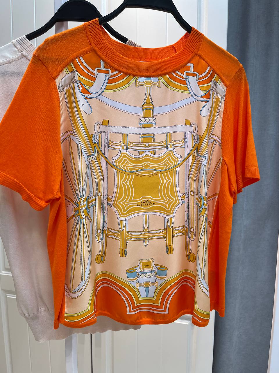 Футболка женская Hermes LUX-135712 фото Футболка женская Hermes Артикул LUX-135712