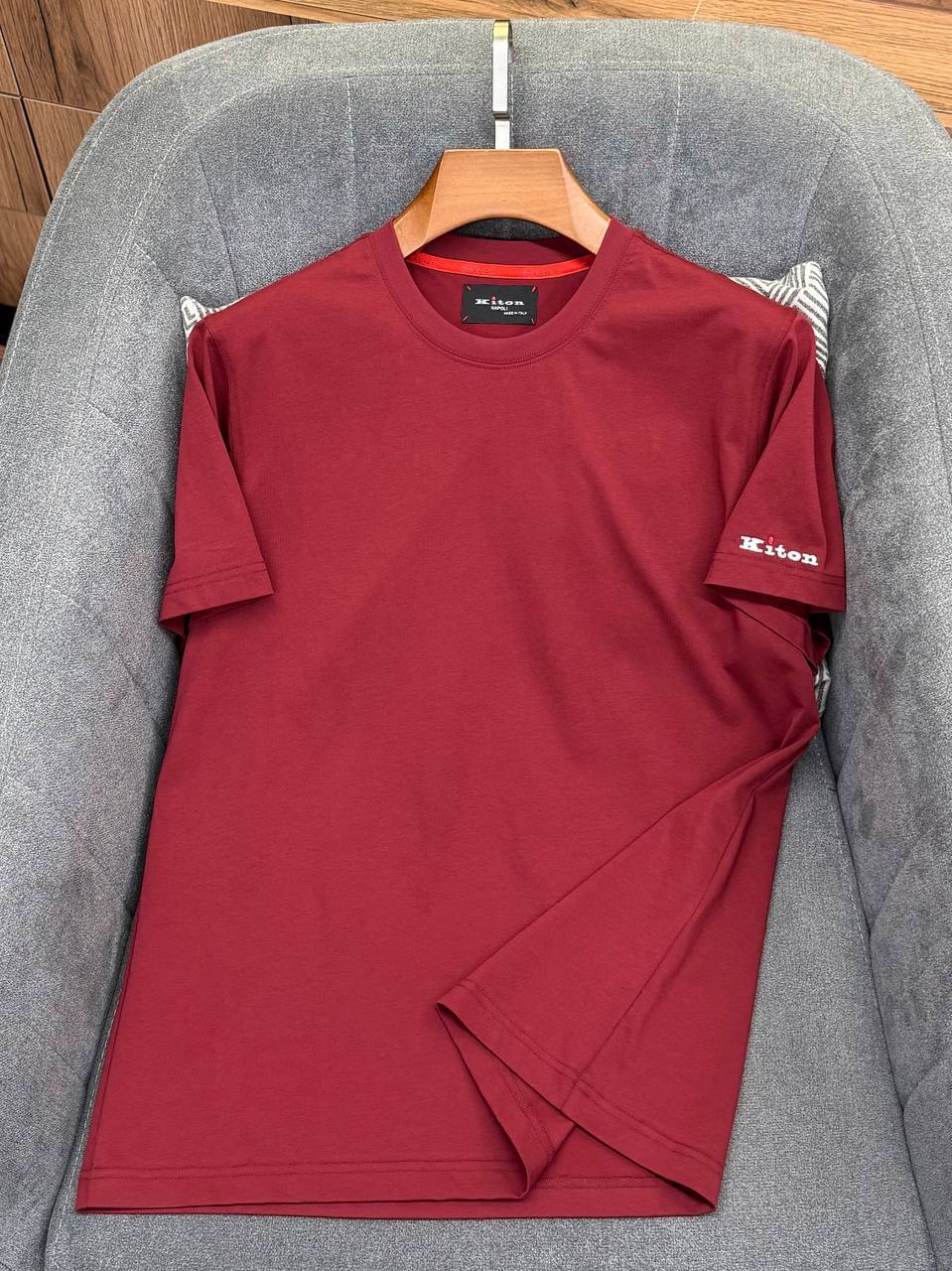 Футболка мужская Kiton LUX-135898 фото Футболка мужская Kiton Артикул LUX-135898