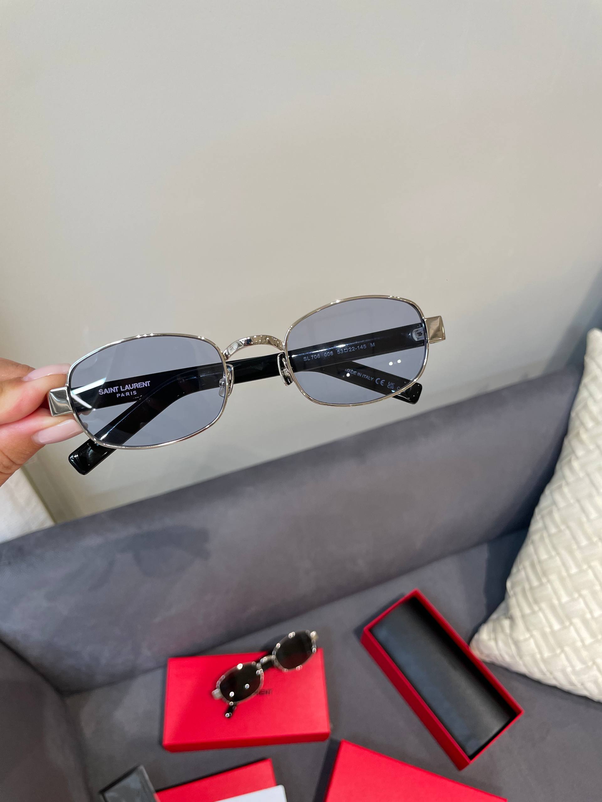 Очки Yves Saint Laurent LUX-136117 фото Очки Yves Saint Laurent Артикул LUX-136117