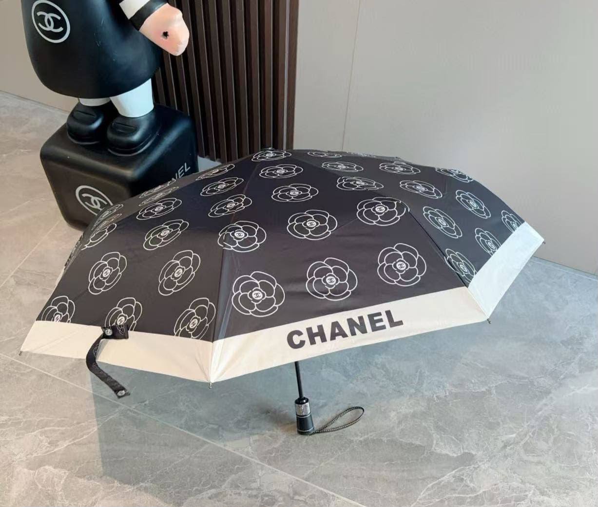 Зонт Chanel LUX-136192 фото Зонт Chanel Артикул LUX-136192