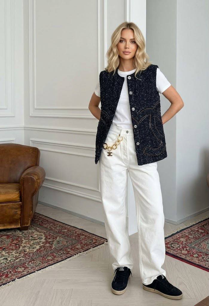 Жилет Chanel LUX-136353 фото Жилет Chanel Артикул LUX-136353