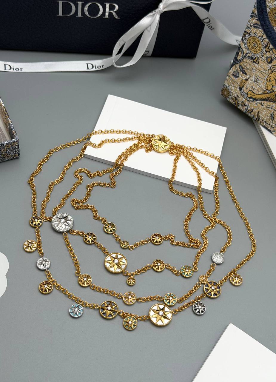 Колье Christian Dior LUX-136573 фото Колье Christian Dior Артикул LUX-136573