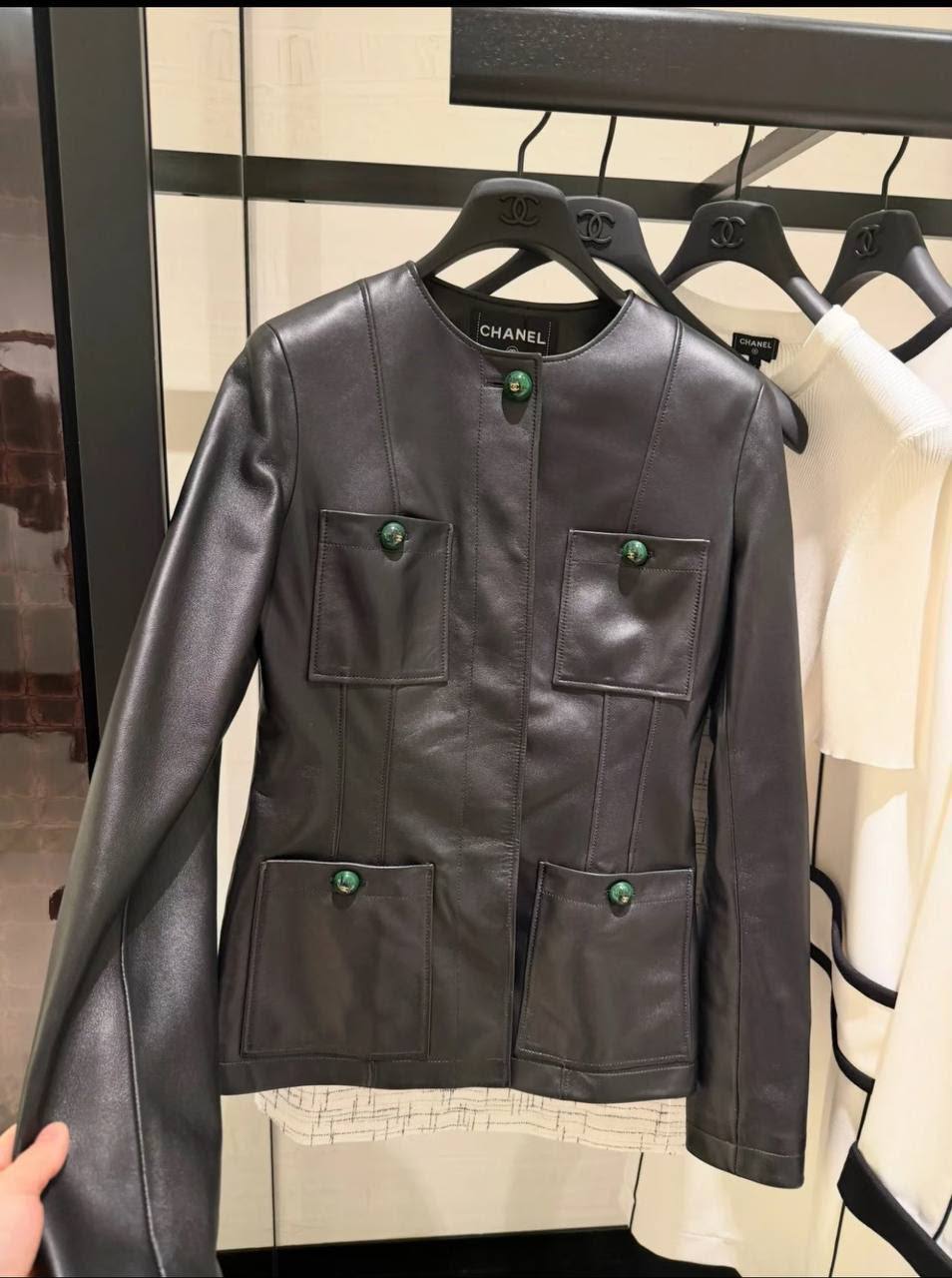 Кожаная куртка Chanel LUX-136664 фото Кожаная куртка Chanel Артикул LUX-136664