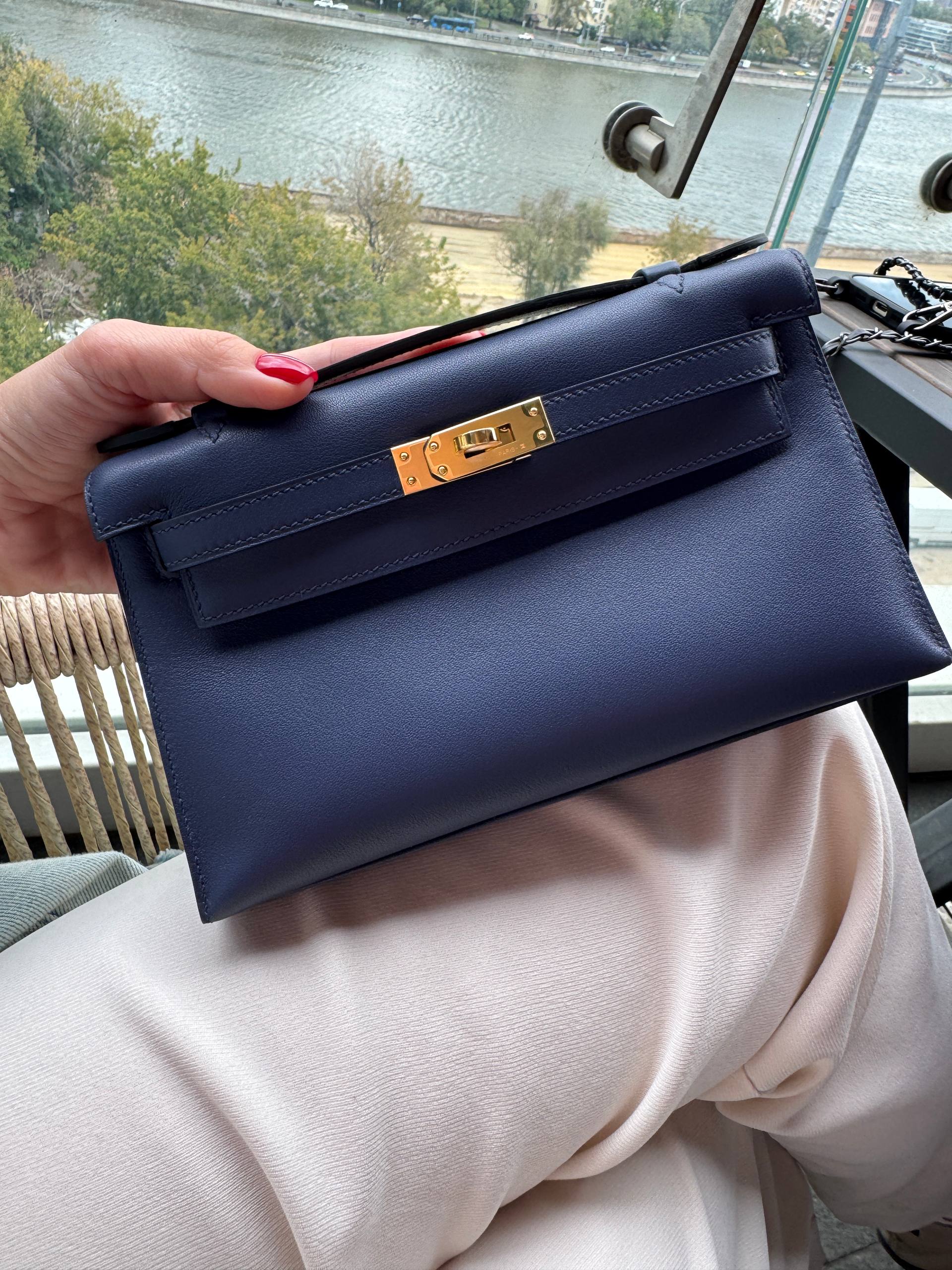 Сумка женская Kelly Pochette Hermes LUX-136694 фото Сумка женская Kelly Pochette Hermes Артикул LUX-136694