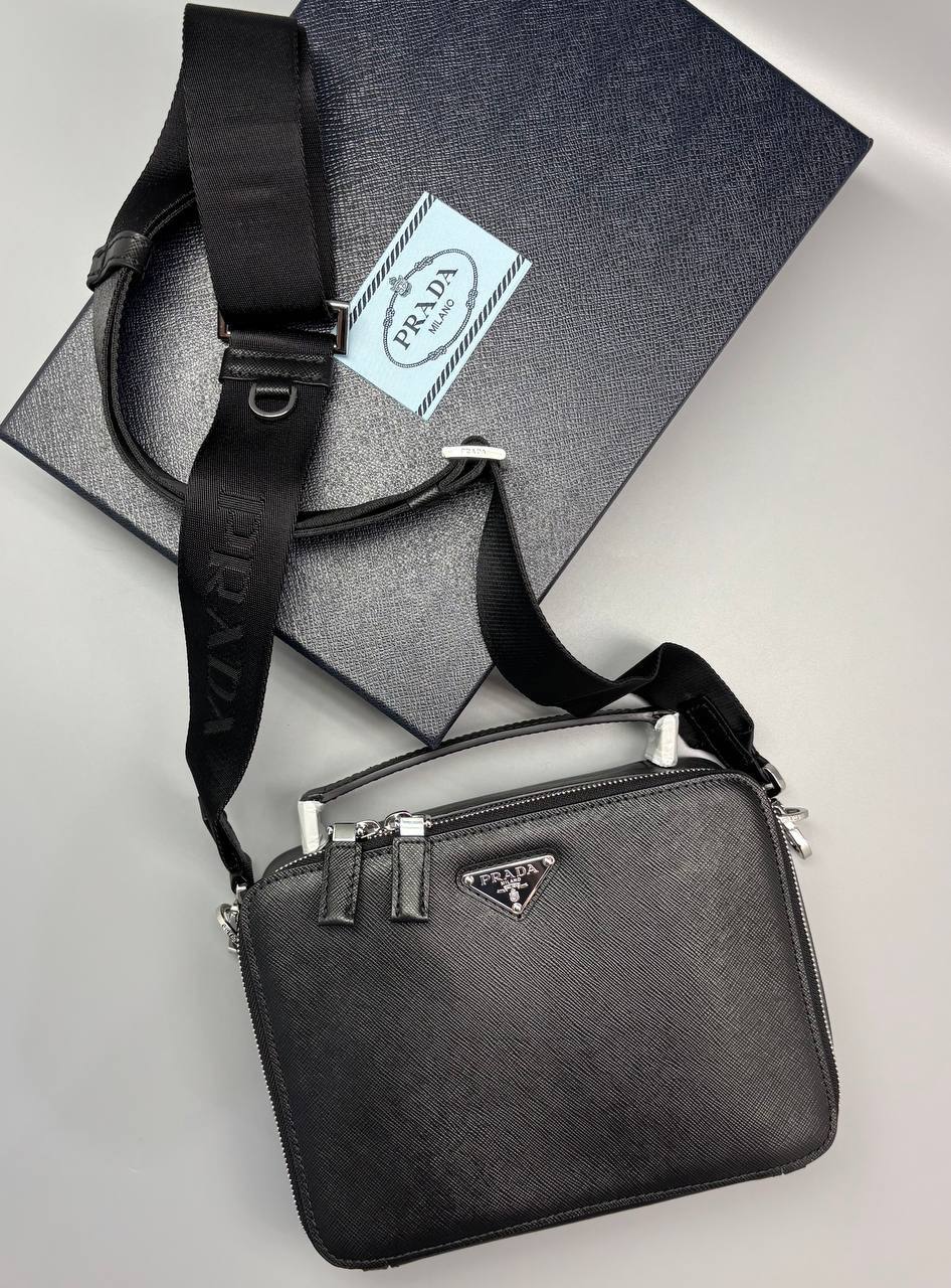 Мессенджер Prada LUX-136807 фото Мессенджер Prada Артикул LUX-136807