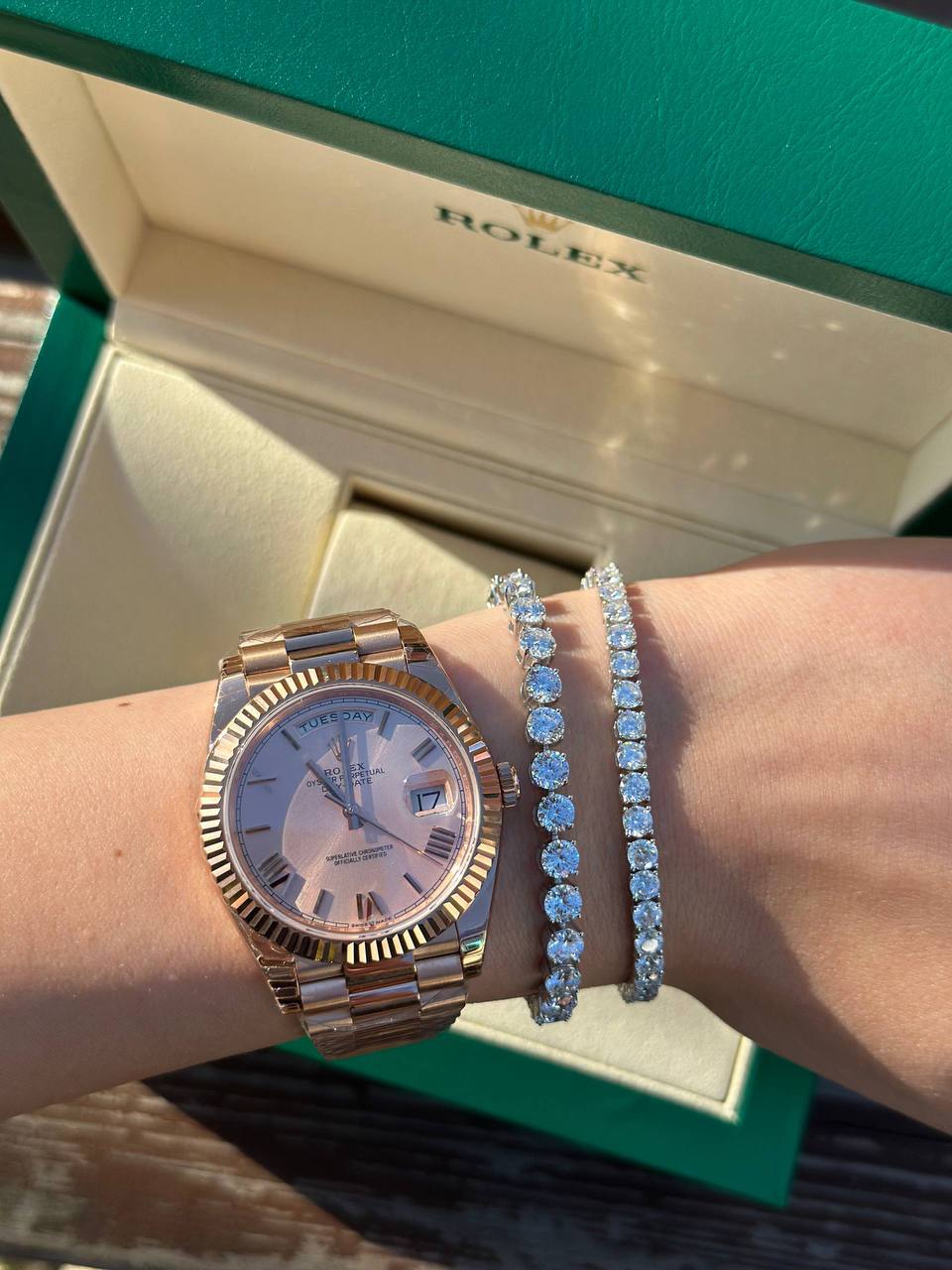 Часы 41 mm Rolex LUX-137043 фото Часы 41 mm Rolex Артикул LUX-137043
