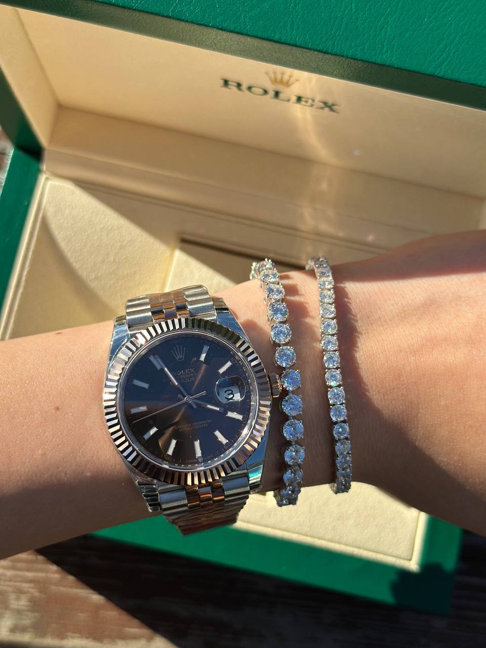 Часы 41 mm Rolex LUX-137041 фото Часы 41 mm Rolex Артикул LUX-137041