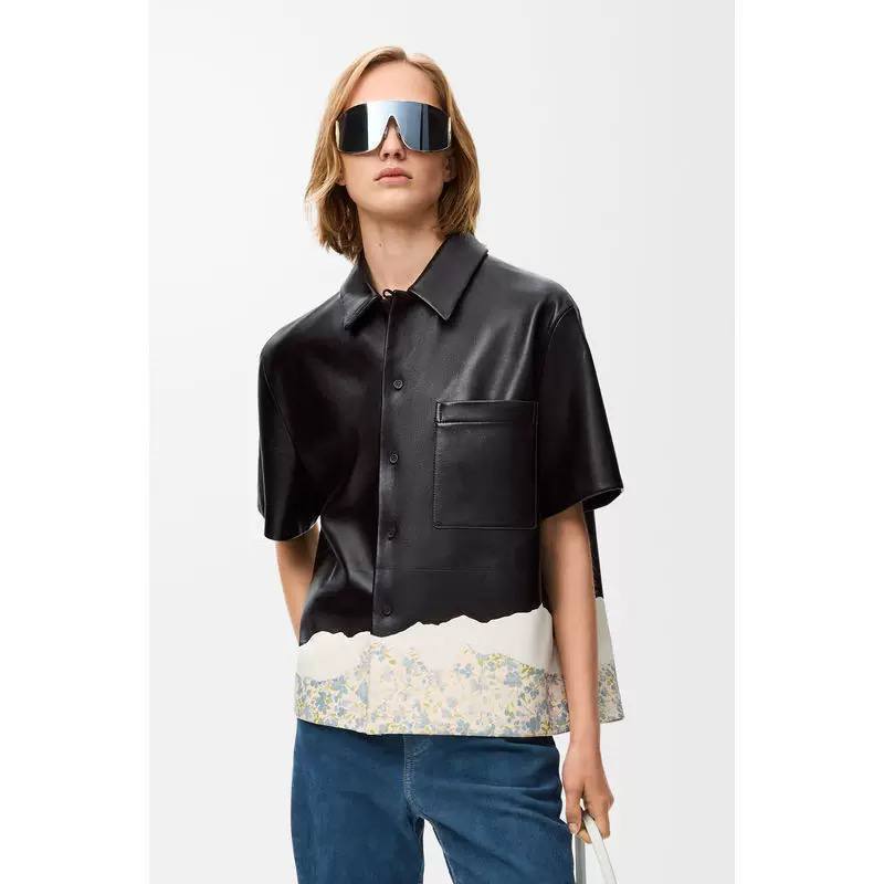 Кожаная рубашка Loewe LUX-137278 фото Кожаная рубашка Loewe Артикул LUX-137278