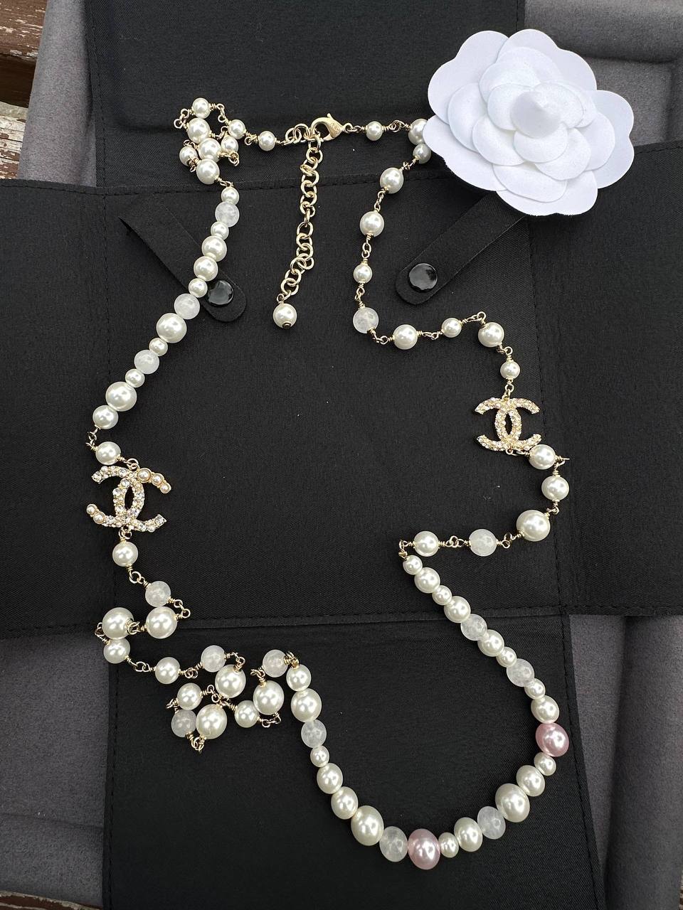 Бусы Chanel LUX-137588 фото Бусы Chanel Артикул LUX-137588