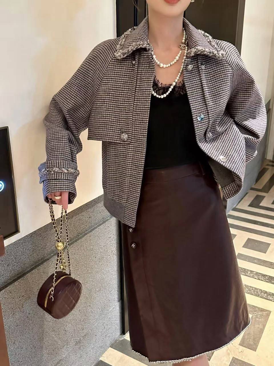 Бомбер Chanel LUX-137713 фото Бомбер Chanel Артикул LUX-137713