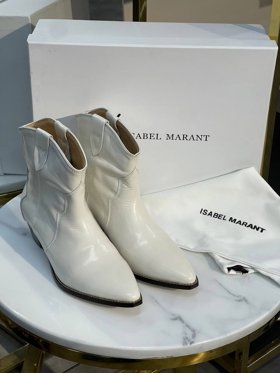 Казаки Isabel Marant LUX-137879 фото Казаки Isabel Marant Артикул LUX-137879