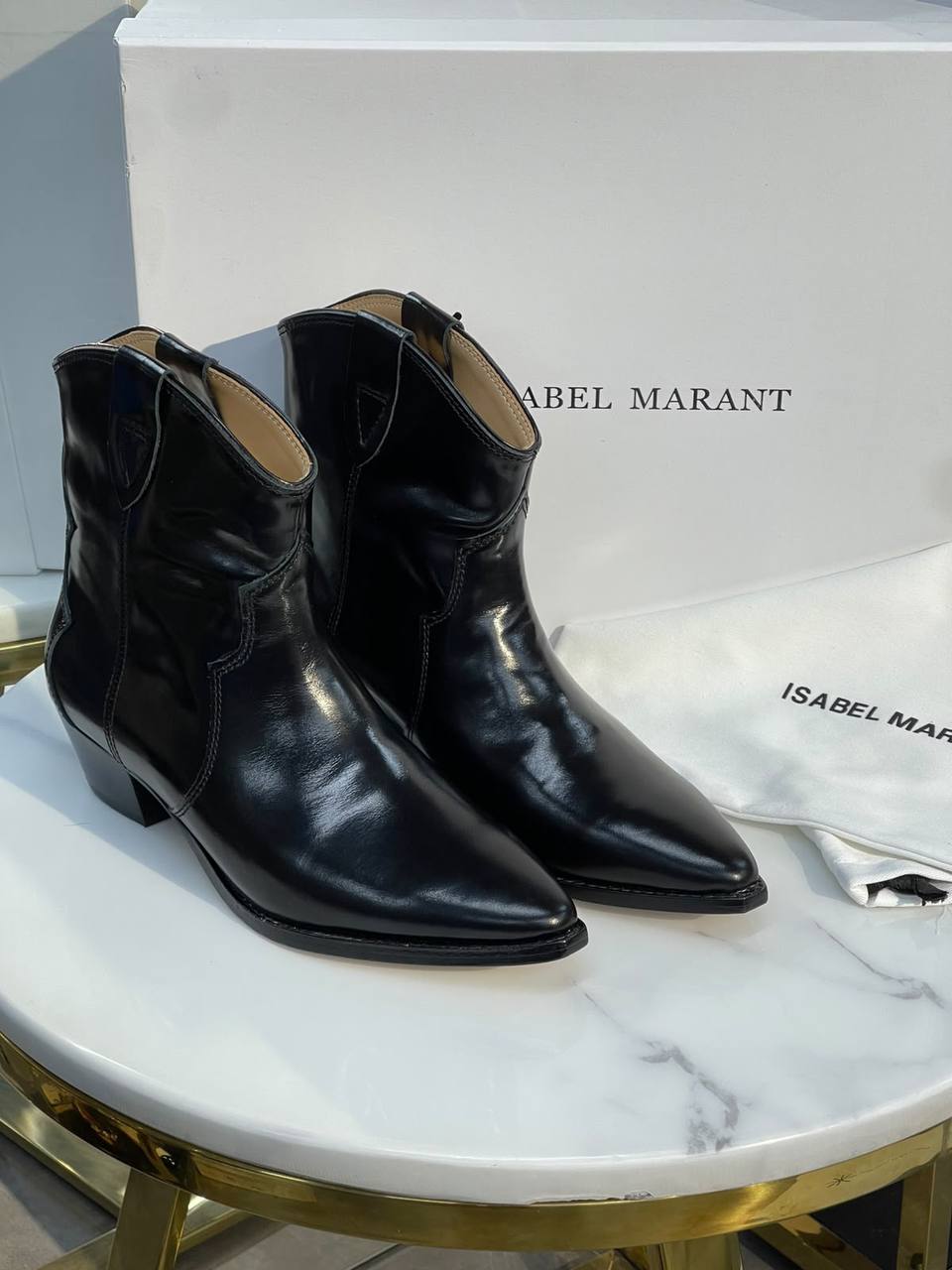 Казаки Isabel Marant LUX-137876 фото Казаки Isabel Marant Артикул LUX-137876