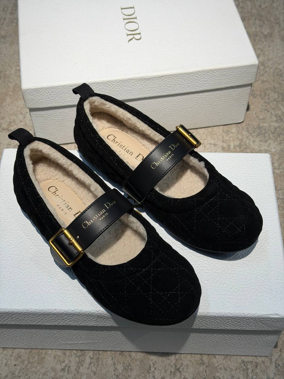 Балетки Christian Dior LUX-138401 фото Балетки Christian Dior Артикул LUX-138401